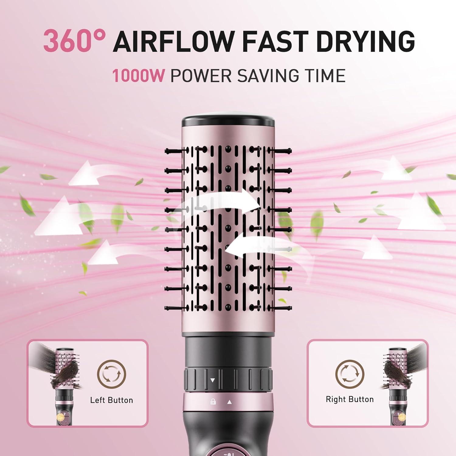 Cepillo Secador de Pelo Tresses Touch 3 en 1 35x16.2 cm