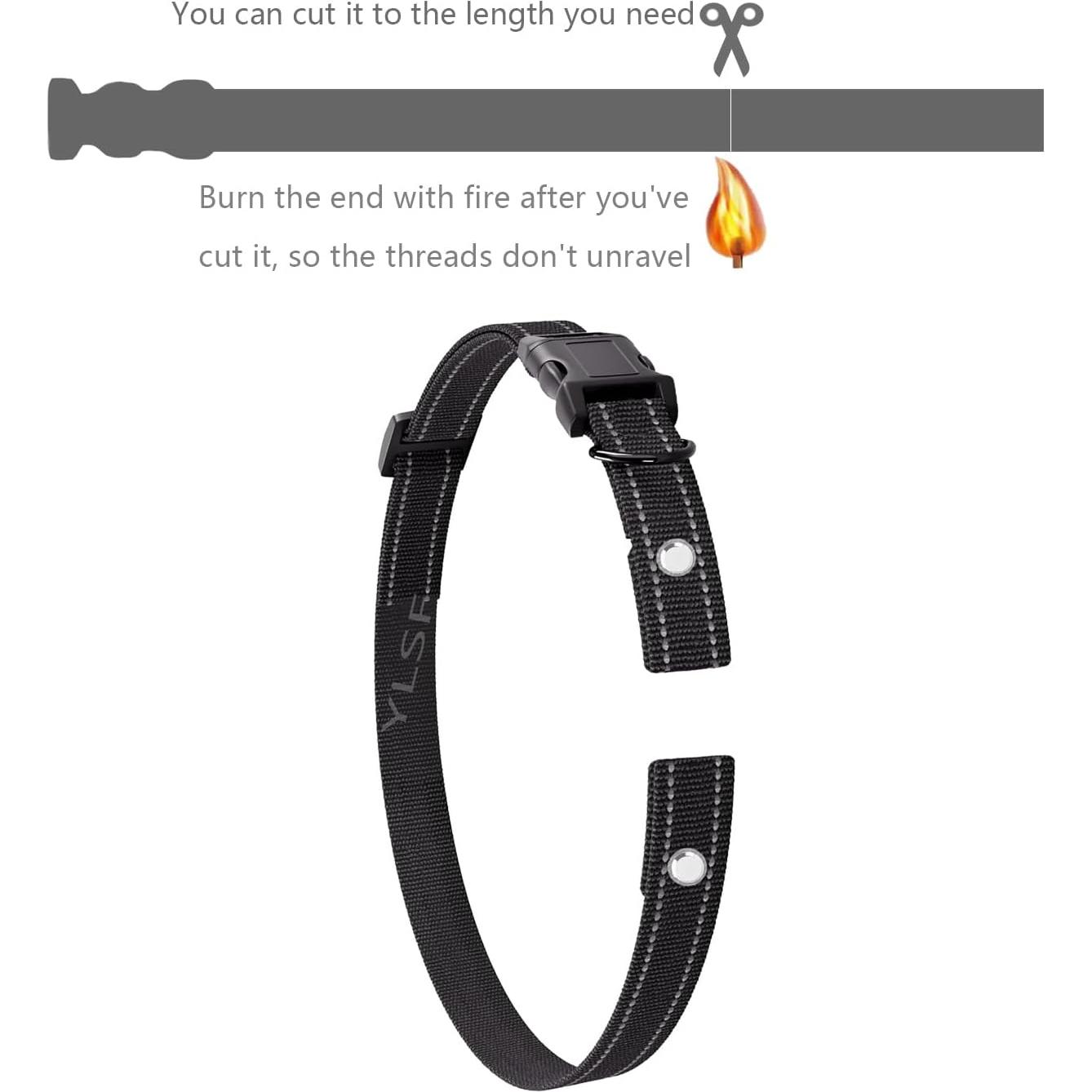 Correa de Reemplazo Nylon 2mm YLSF para Collar Entrenamiento Perro