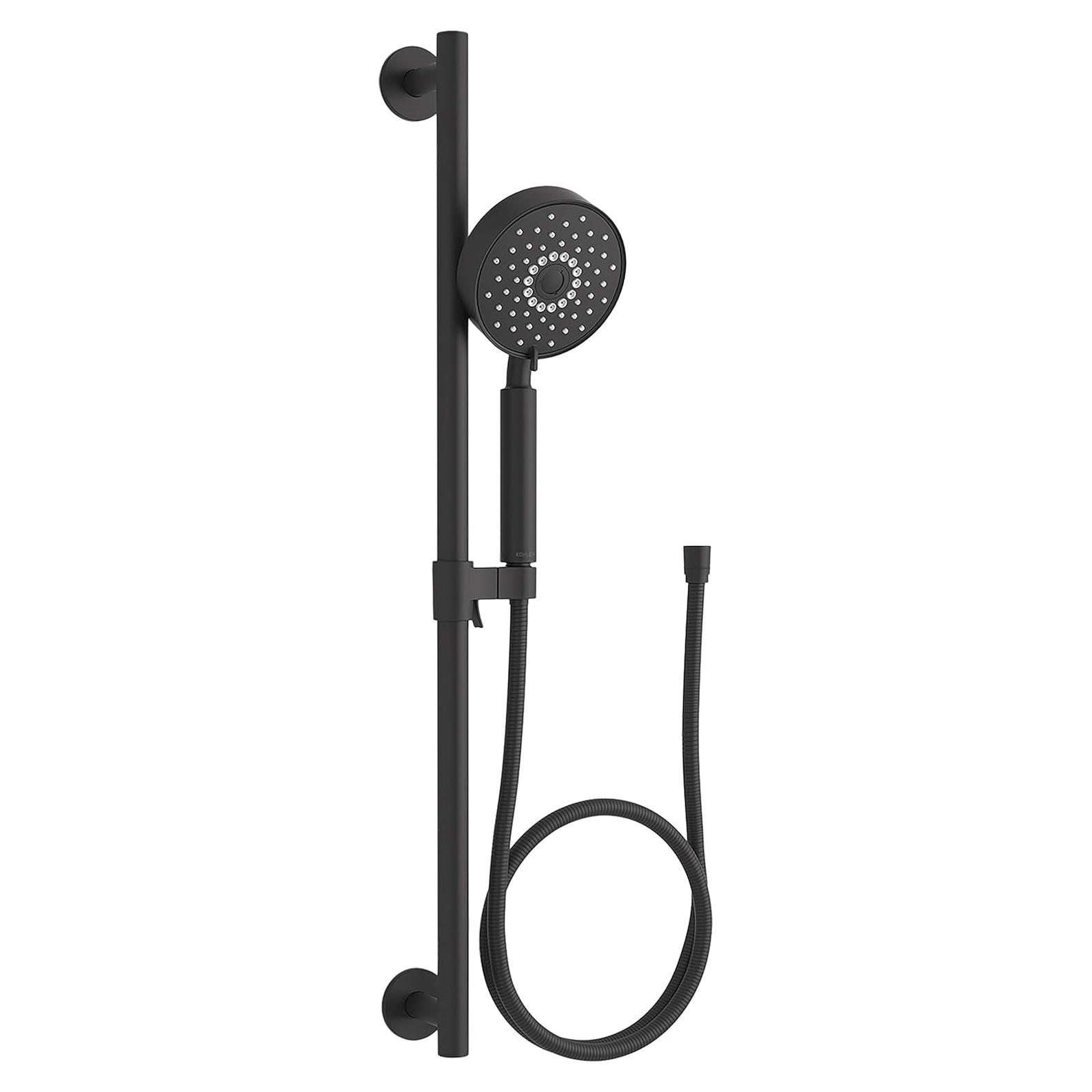Kit de Ducha de Mano KOHLER Purist 30" Negro Mate 1.75 GPM