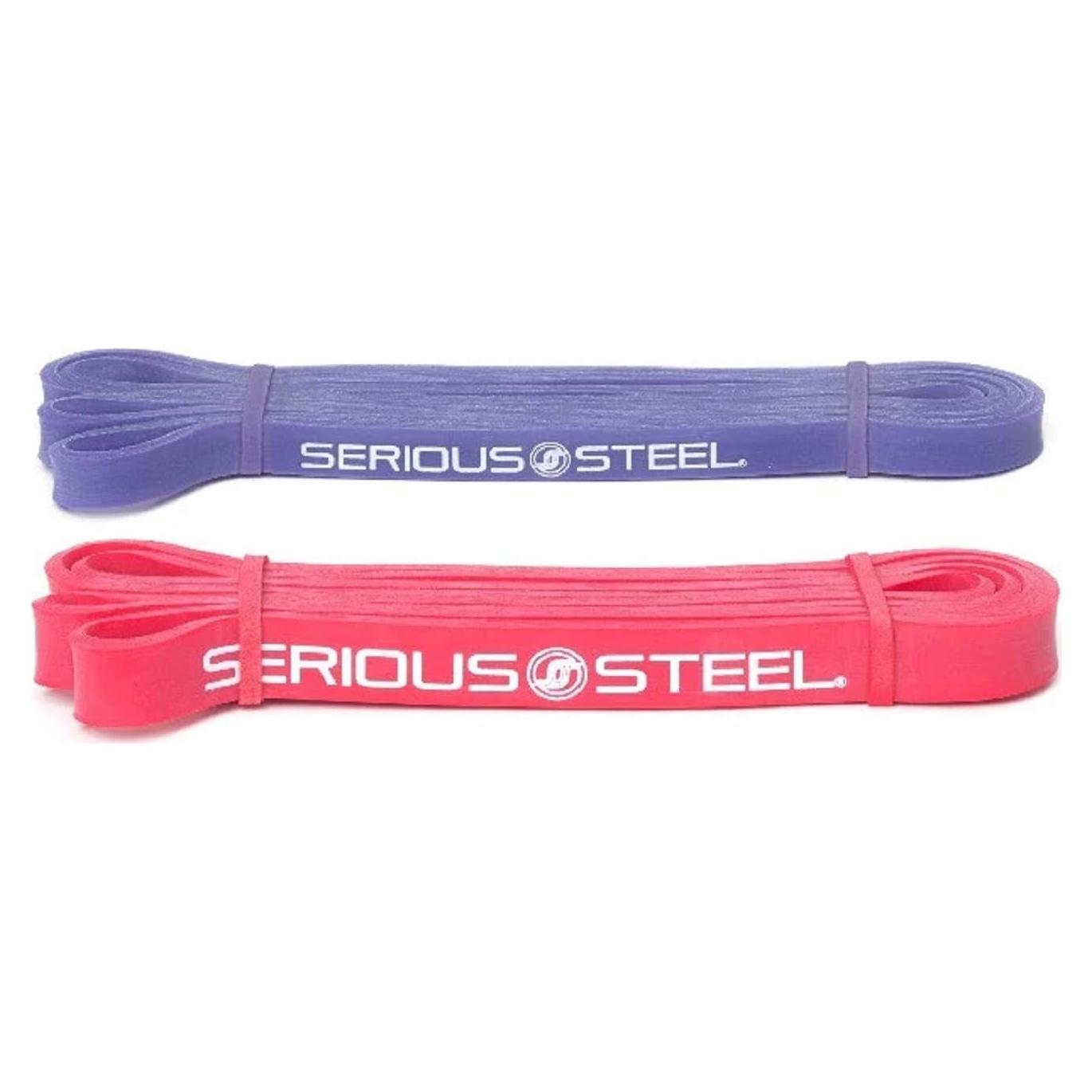 Banda de Resistencia Serious Steel Fitness Conjunto 2 Bandas