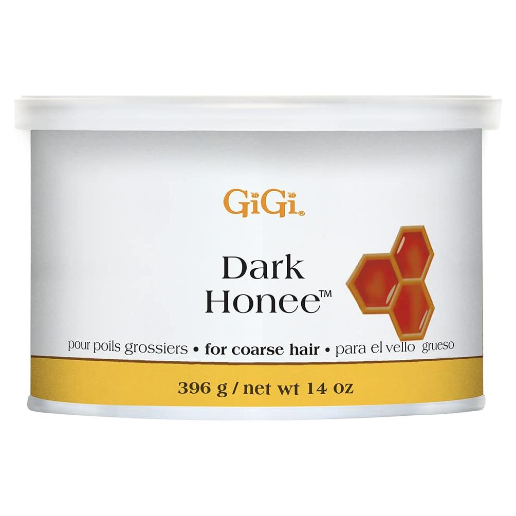 Cera Depilatoria Suave GiGi Dark Honee 396 g para Vello Grueso