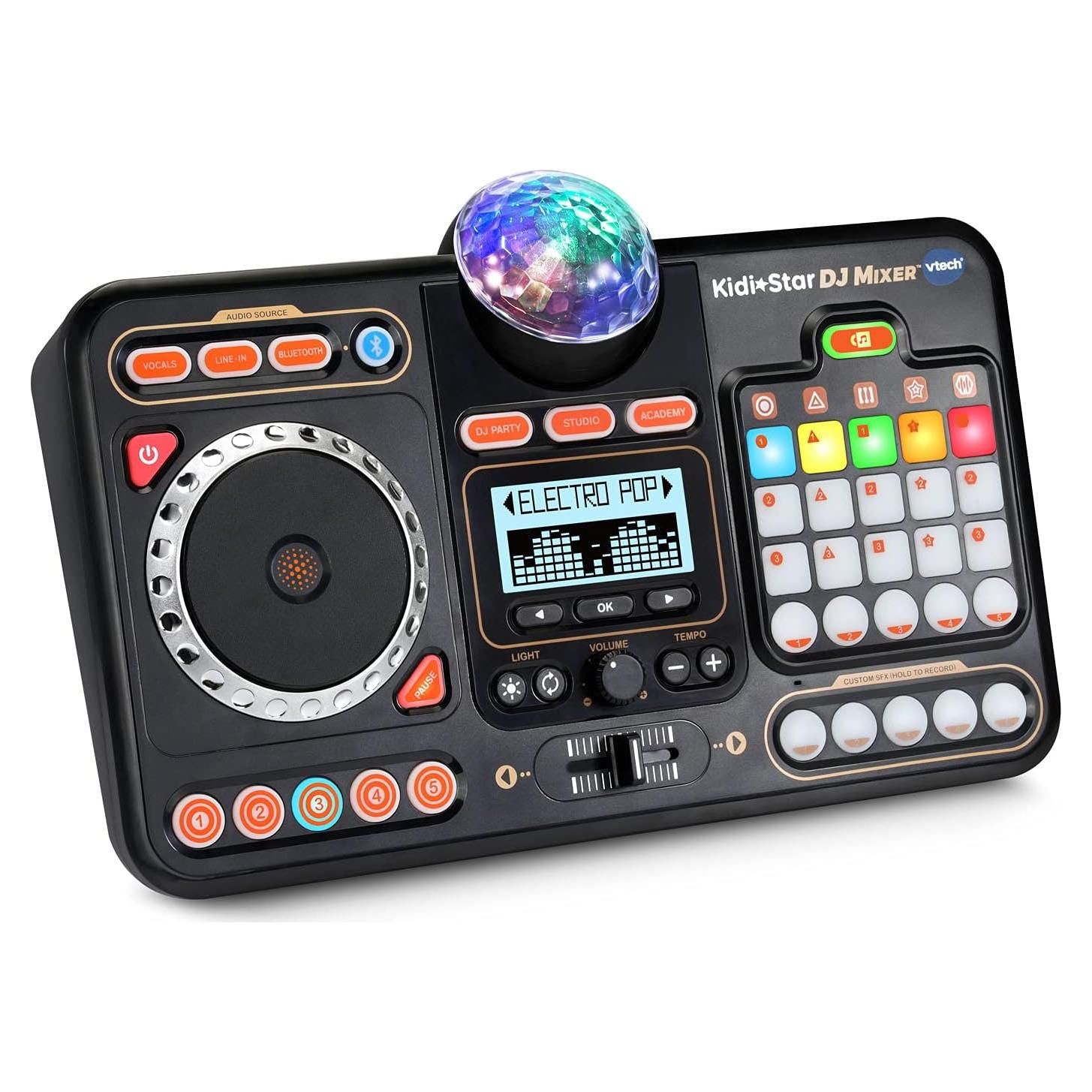 Mesa de DJ VTech Kidi Star con 15 canciones y Bluetooth