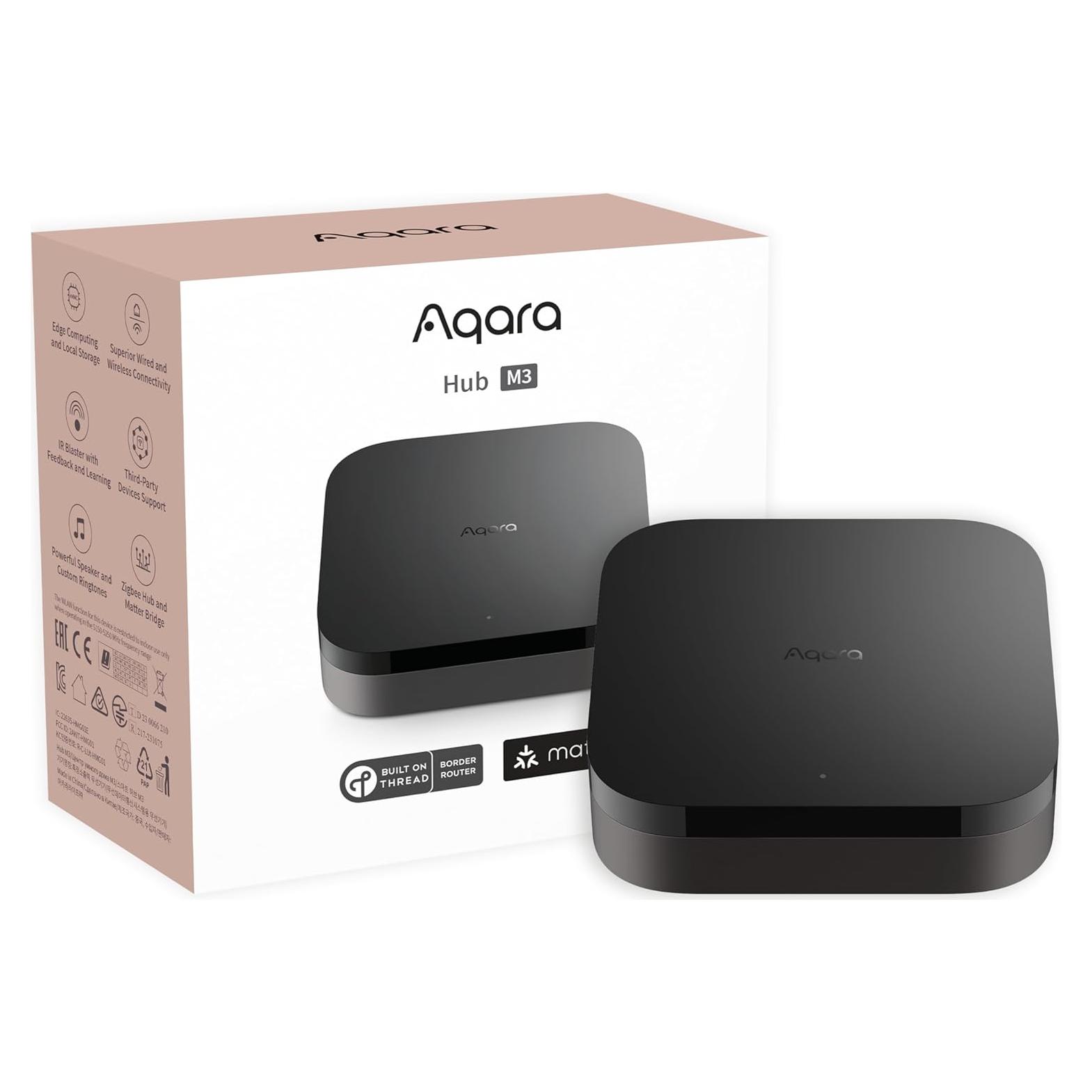 Hub Inteligente Aqara M3 para Automatización del Hogar - Zigbee, Thread, Wi-Fi