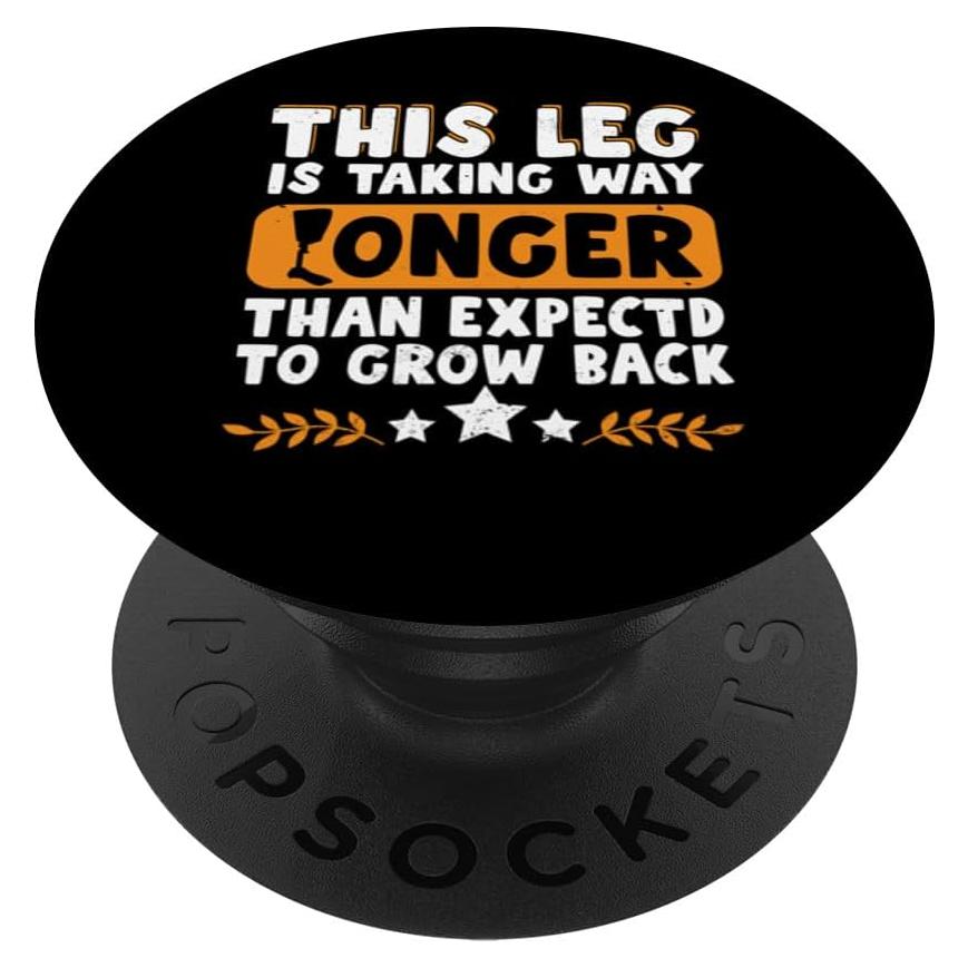 PopSockets Adhesivo PopGrip Prótese de Pierna Amputación