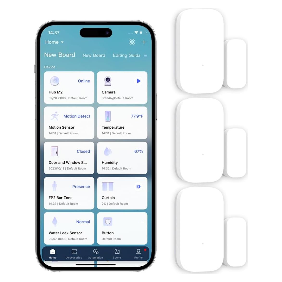 Sensor de Puerta y Ventana Aqara TZ-006 Mini Inalámbrico