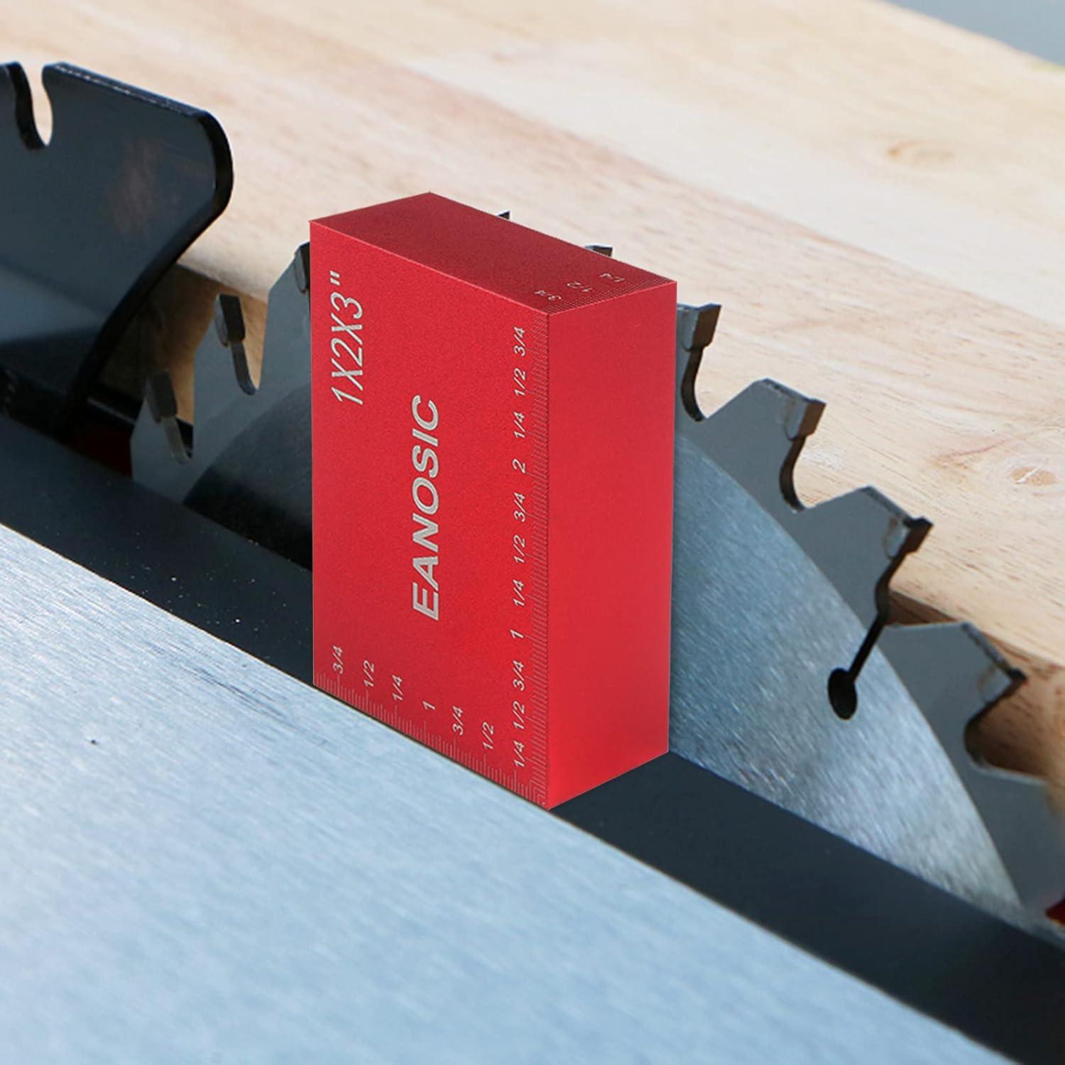 Juego de Bloques de Configuración EANOSIC 15 Piezas Aluminio