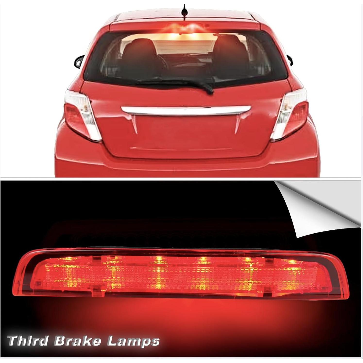 Luz de freno LED alta montura KEEGTBOX para Toyota Yaris 2012-2020