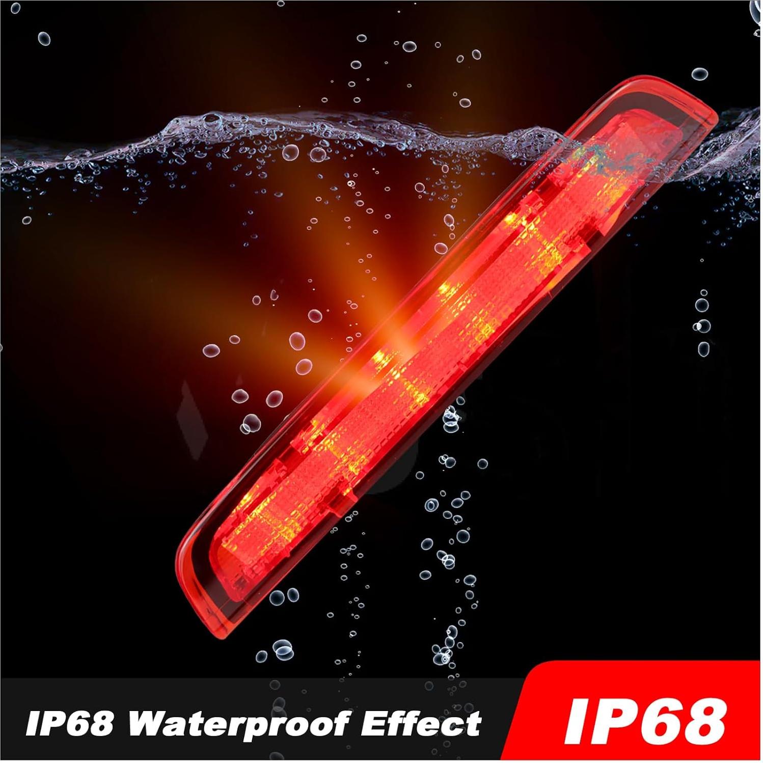 Luz de freno LED alta montura KEEGTBOX para Toyota Yaris 2012-2020