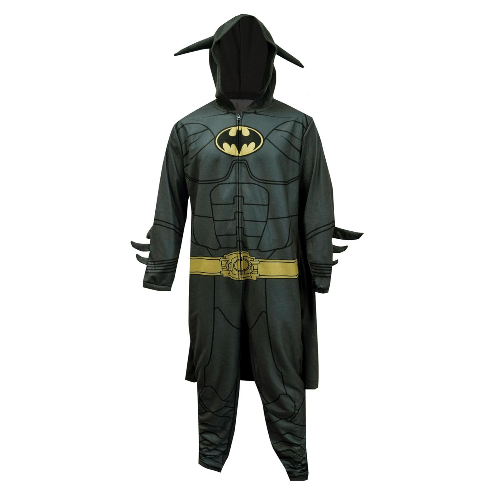 Pijama de Una Pieza Forro Polar BioWorld Batman Hombre