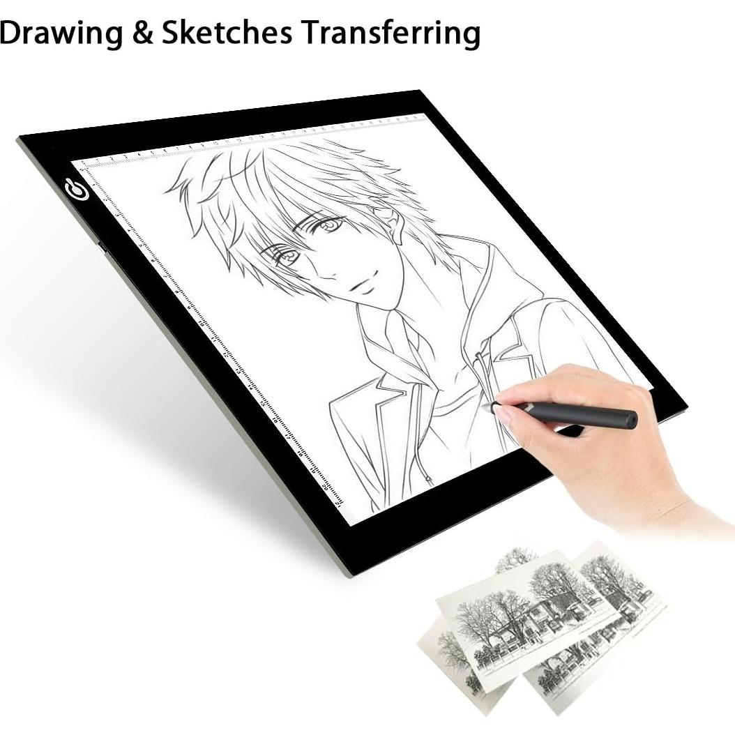 Caja de Luz LED A4 LitEnergy Ultra Fina USB Ajustable