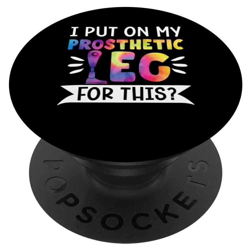 PopSockets Adhesivo PopGrip Prótese de Pierna Humorística