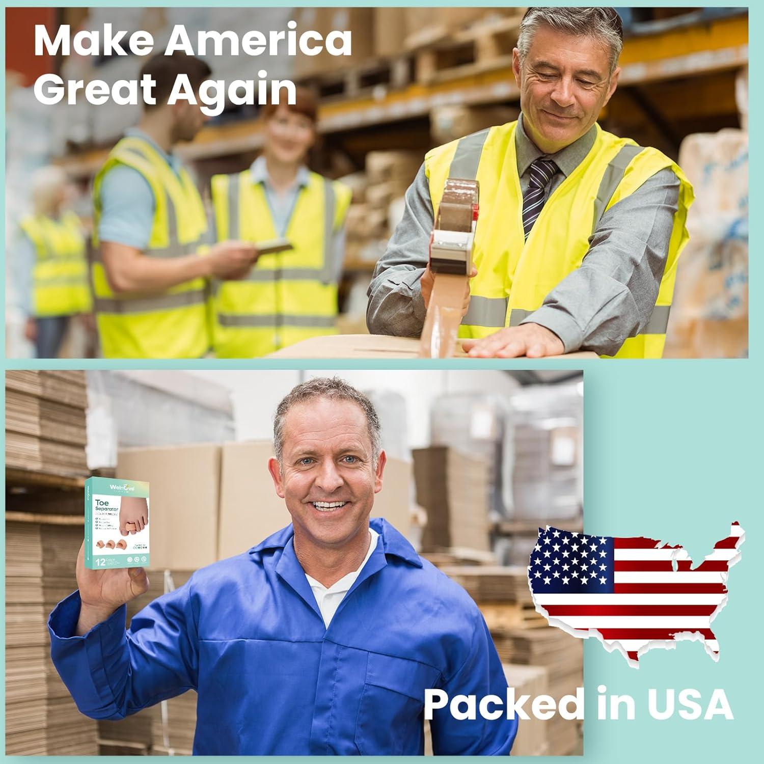 Separador de Dedos Welnove Pequeño Beige - Paquete de 12