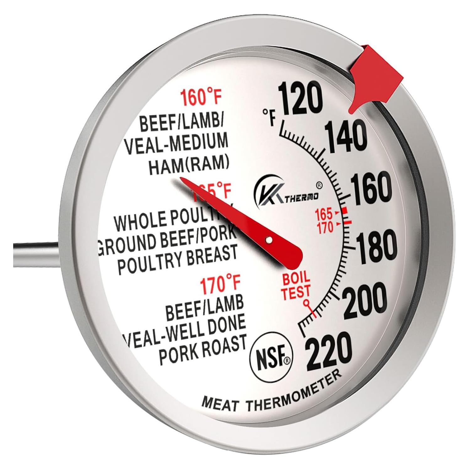 Termómetro de Carne KT THERMO - Lectura Instantánea 6.35 cm