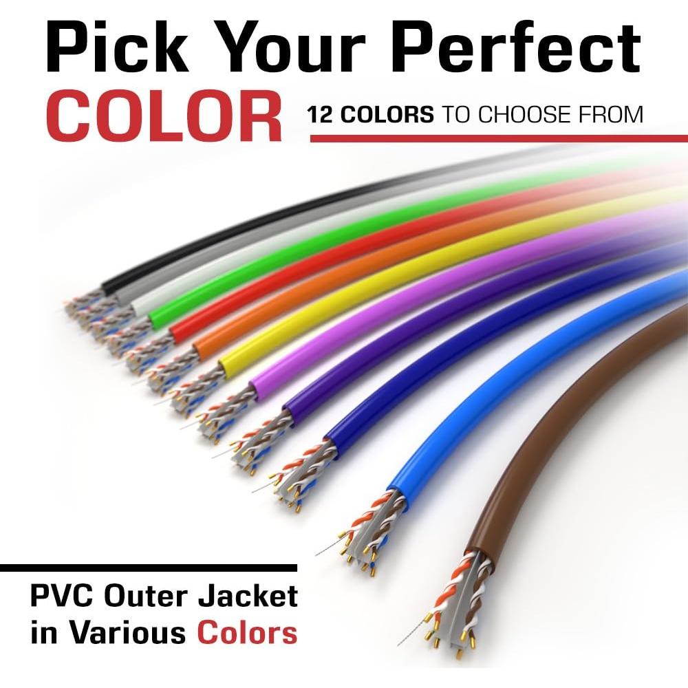 Cable Ethernet CAT6 Dripstone 305m UTP 23AWG Alta Velocidad