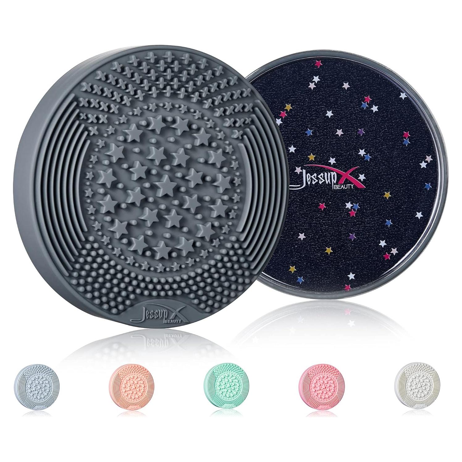 Alfombrilla de Limpieza de Brochas Jessup 2 en 1 Silicona