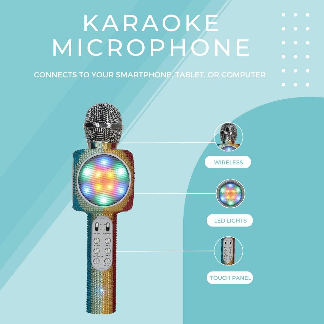 Micrófono Karaoke Bluetooth Wireless Express WE-BLING-MIC