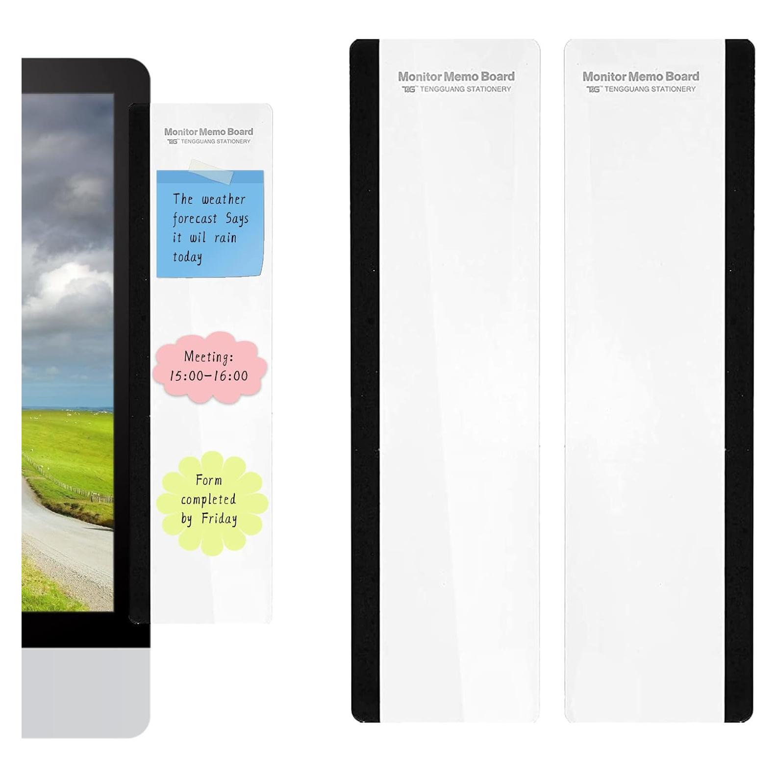 Tablero de Memoria Acrílico Edooi 27.9x7.9cm 2 Piezas