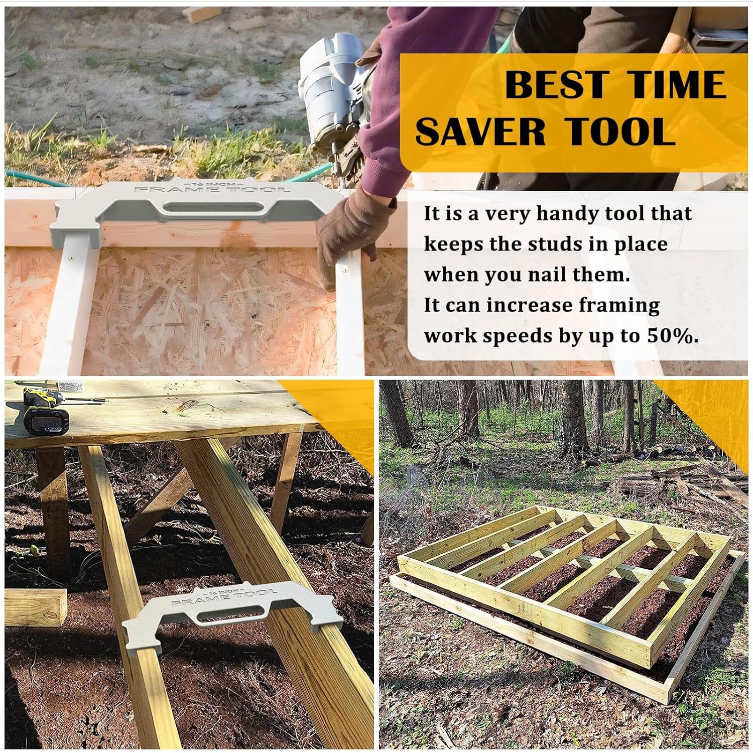 Herramienta de Enmarcado Octina 40,64 cm Aluminio Premium