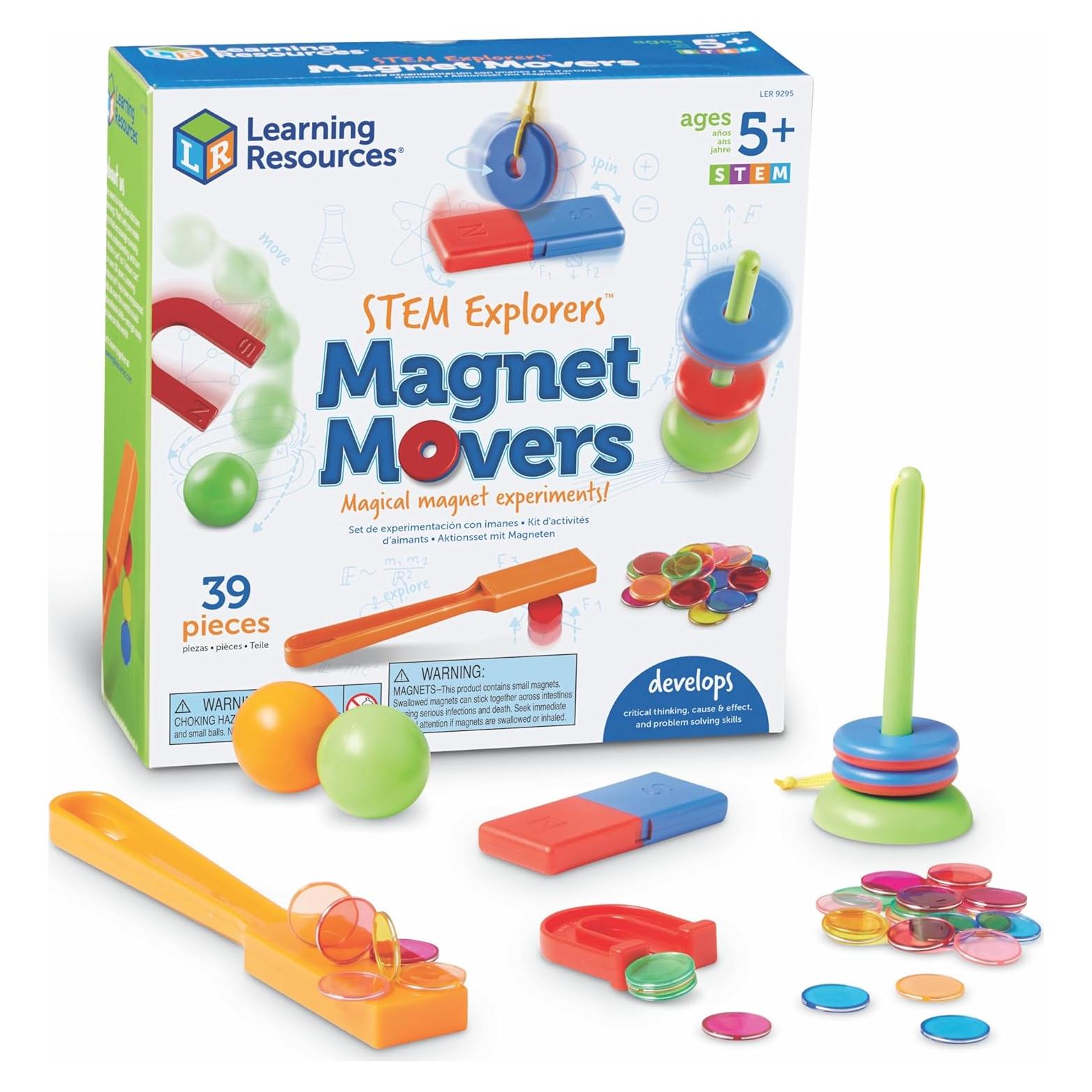 Juego Magnético Recursos de Aprendizaje LER9295 39 Piezas