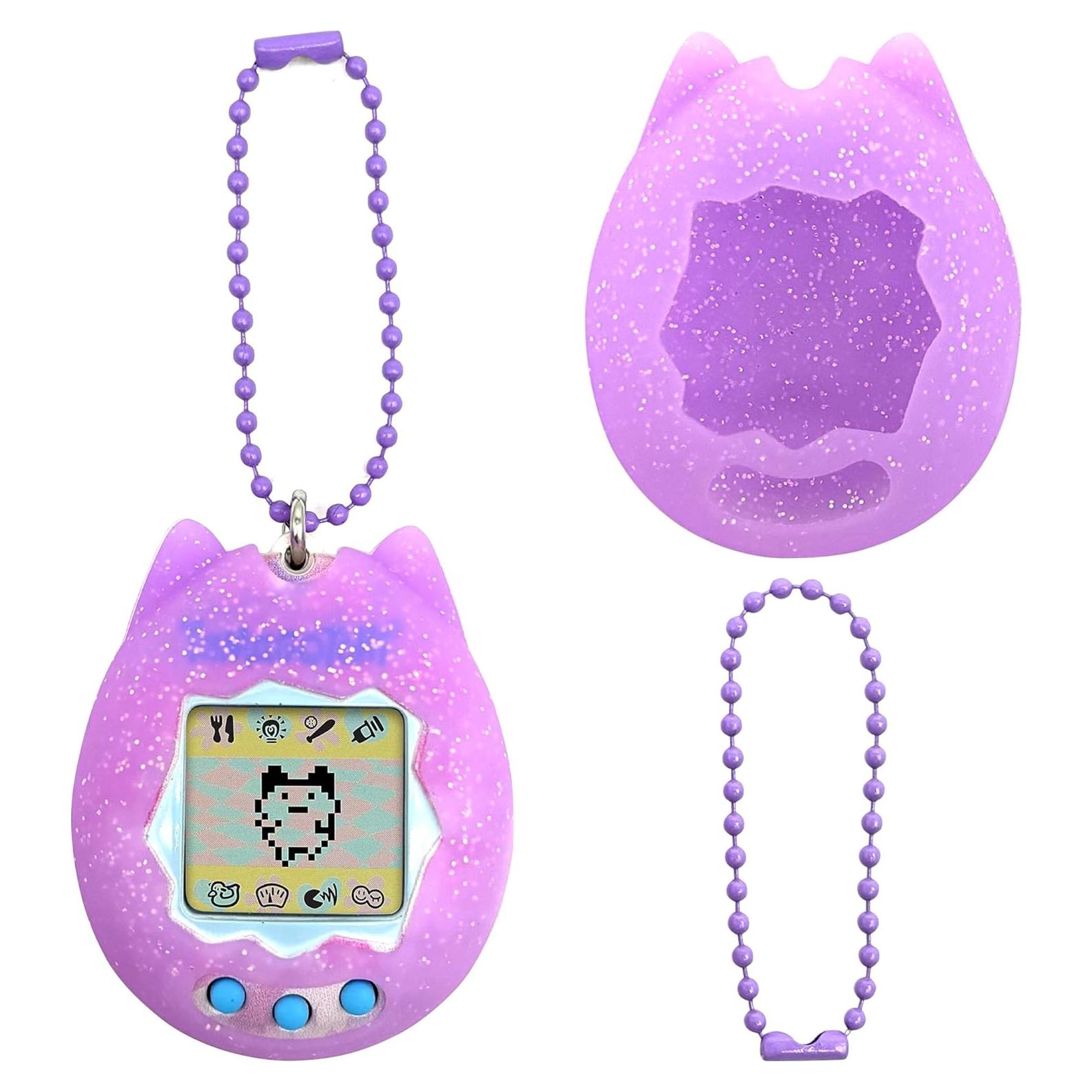 Funda de Silicona Tamagotchi Original AFJWUZ Color Púrpura