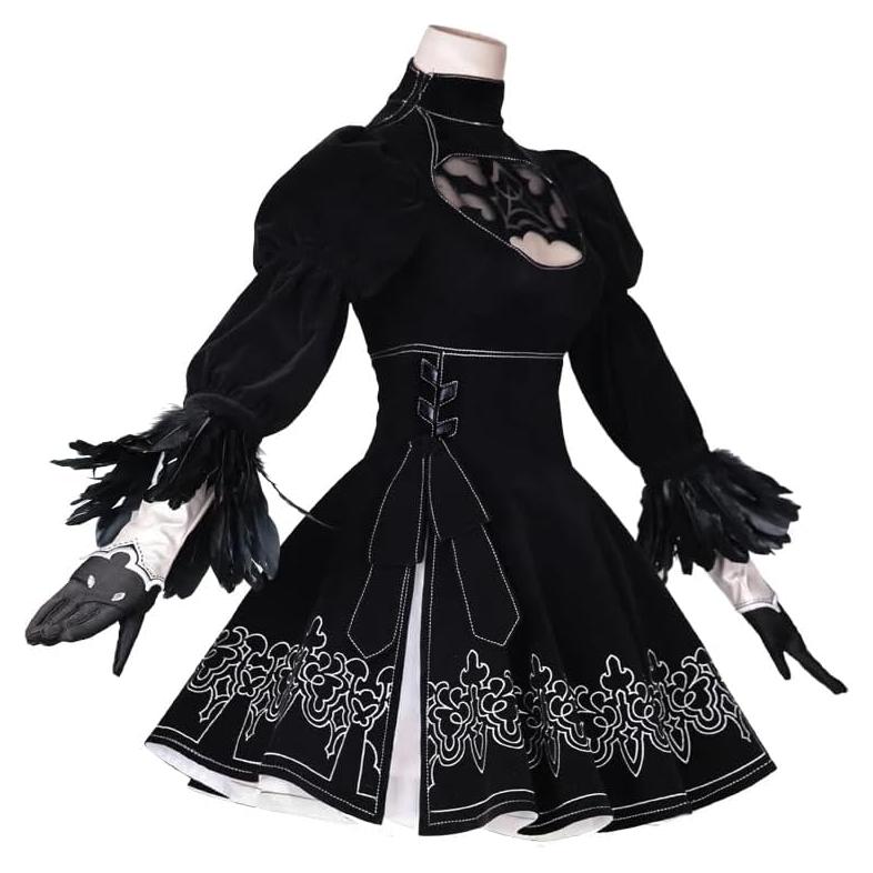 Disfraz de Cosplay KIRA KIRA 2B NieR:Automata Talla Asiática