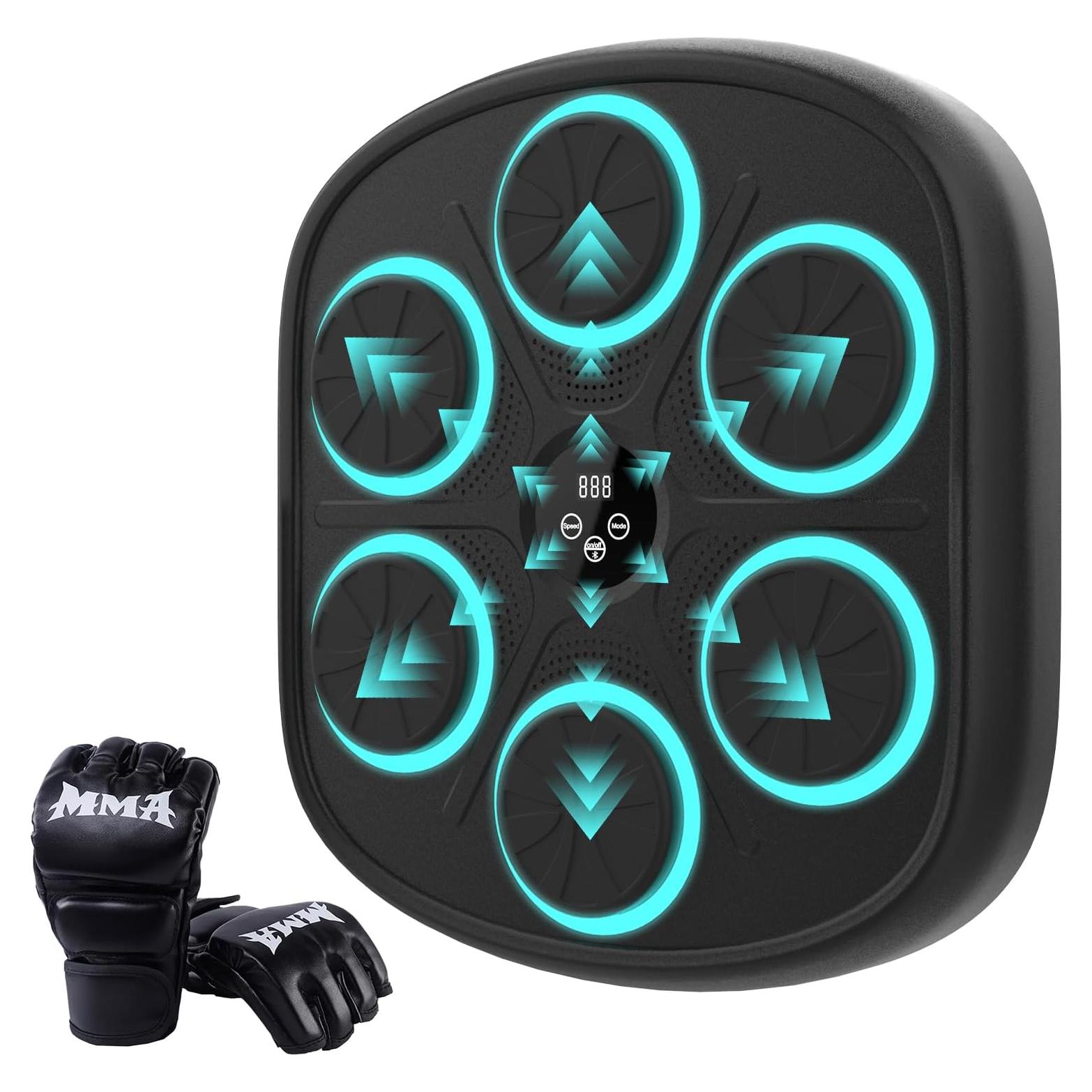 Máquina de Boxeo Musical Yucate 2025 con Guantes y 9 Modos