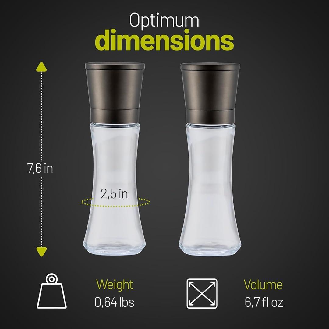Conjunto de Molinillos de Sal y Pimienta ZOLMER® Manual 0.67 kg