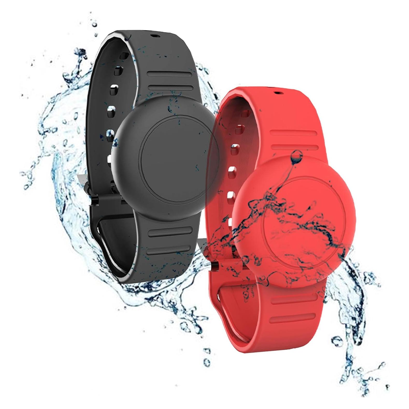 Pulsera AirTag Impermeable YUEYINGMG para Niños 2Pack