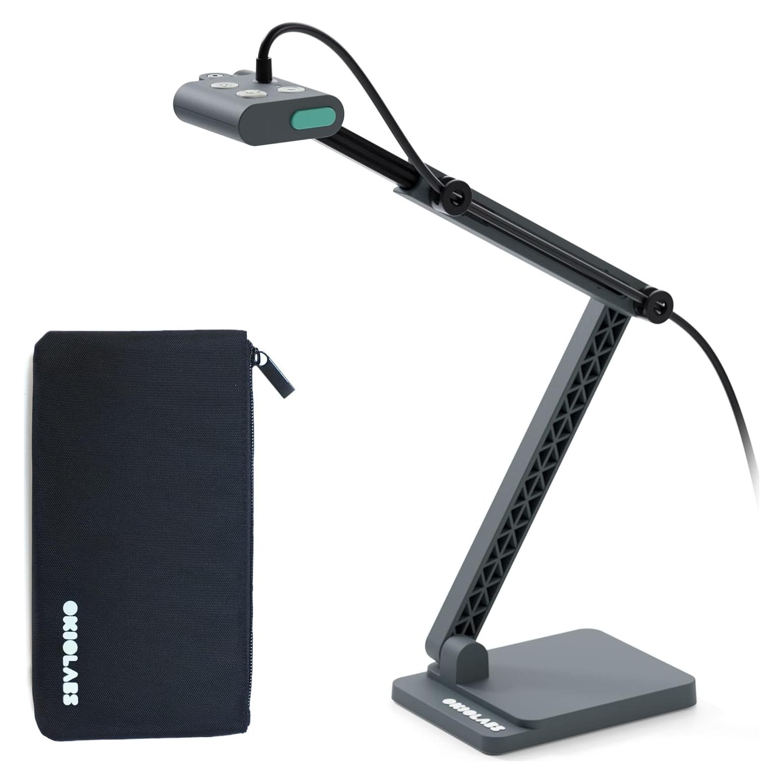 Cámara de Documentos OKIOCAM S2 Pro 13MP 4K USB con Puntero