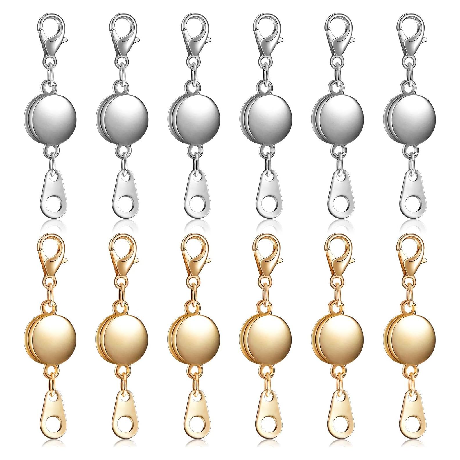 Cierre Magnético Hicarer 12 Piezas para Collar y Pulsera