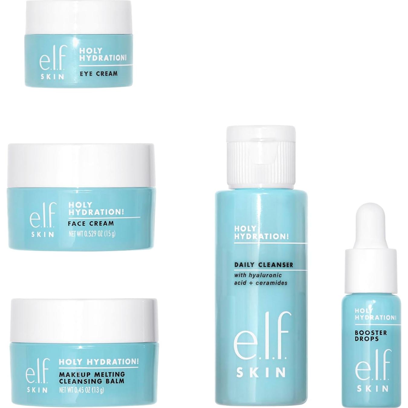 Kit Mini Cuidado Piel Hidratada e.l.f. SKIN 5 Productos
