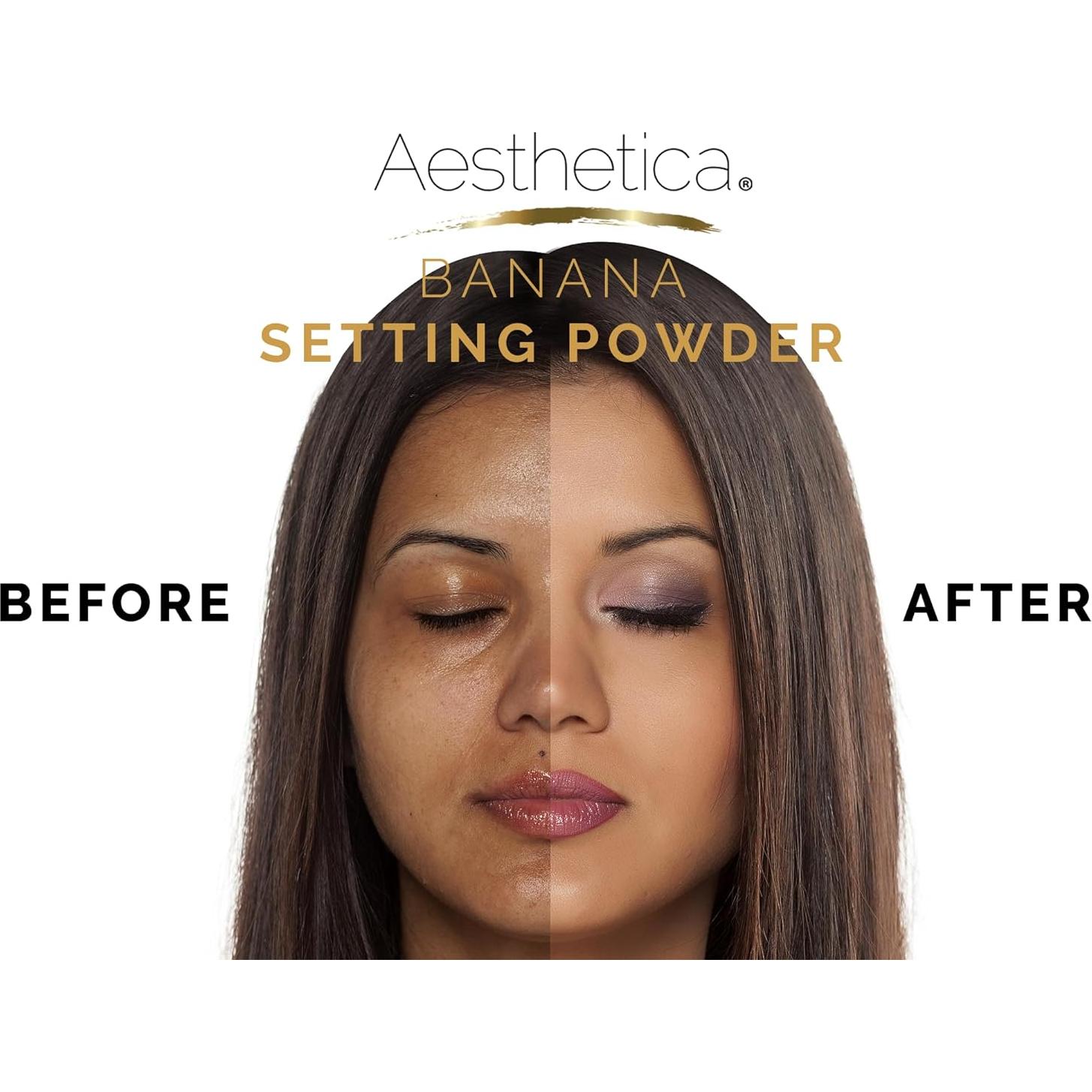 Polvo Suelto Fijador Aesthetica Banana - 19.84 g