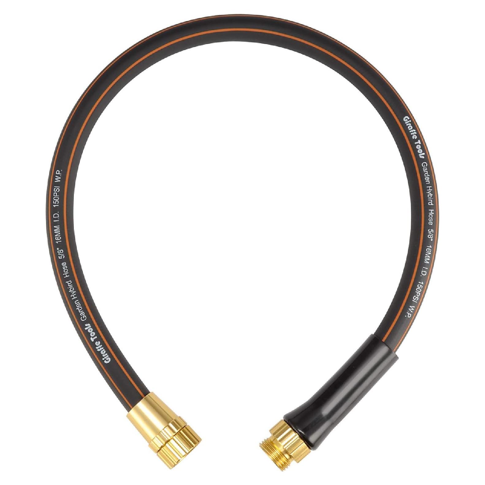 Manguera de Jardín Giraffe Tools 2.5m Híbrida Flexible Resistente