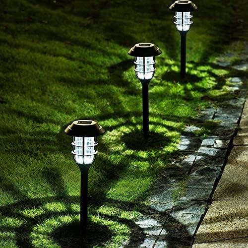 Luces Solares SOLPEX para Jardín, Paquete de 8, Blanco Frío