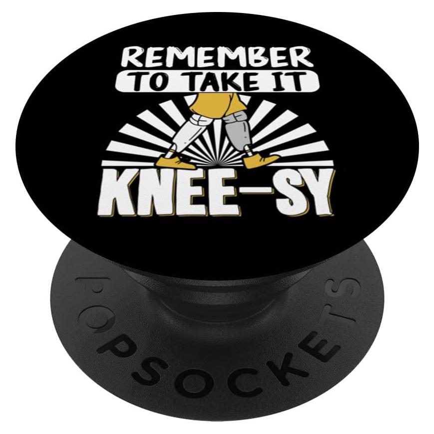 PopSockets PopGrip Adhesivo Pierna Amputación Humor Negro