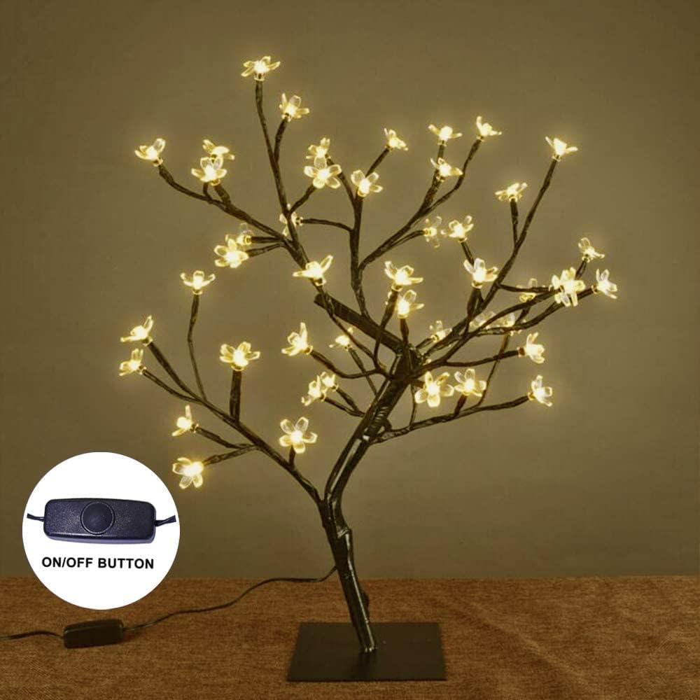 Árbol Bonsai Flor de Cerezo Lightshare 45.72 cm 48 LED