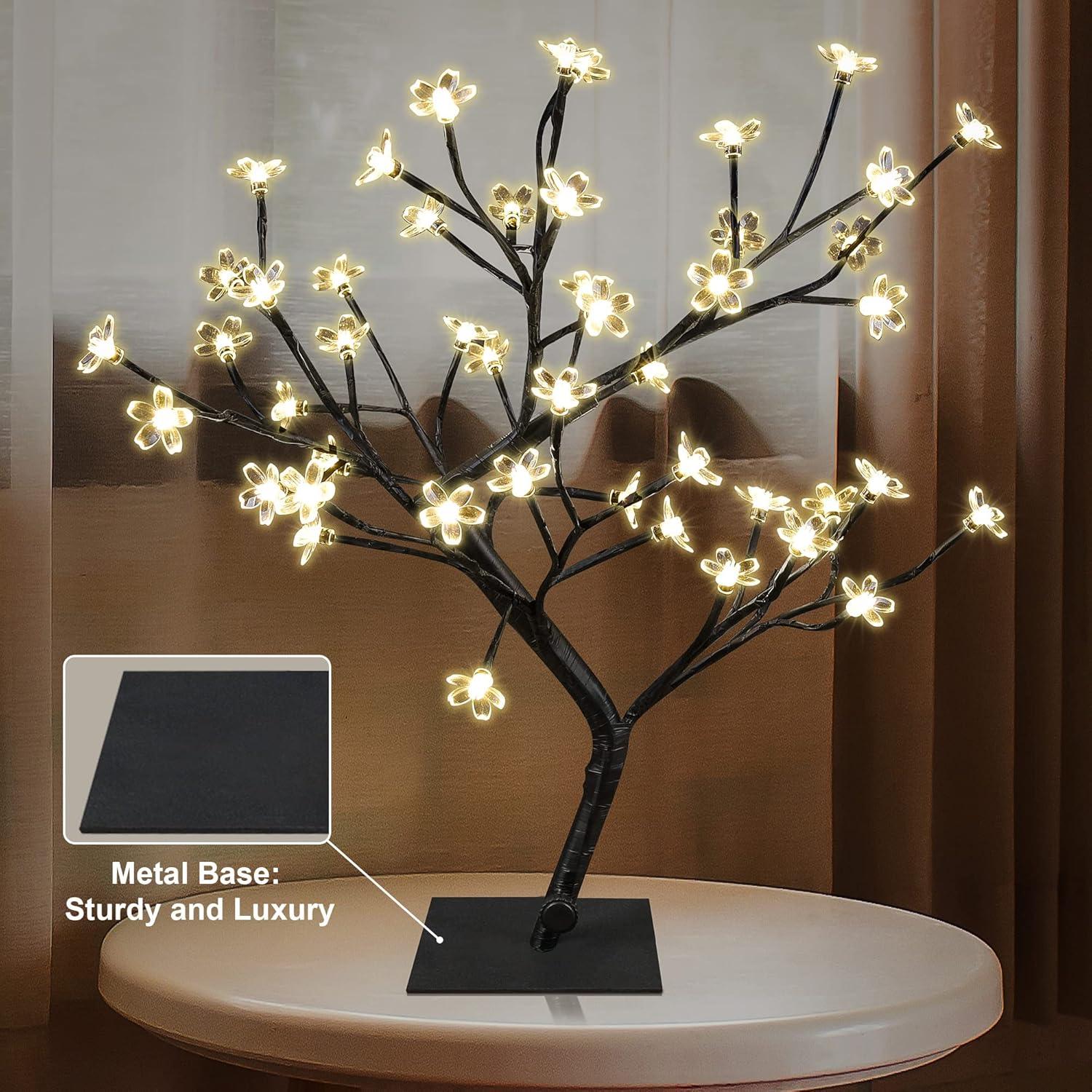 Árbol Bonsai Flor de Cerezo Lightshare 45.72 cm 48 LED