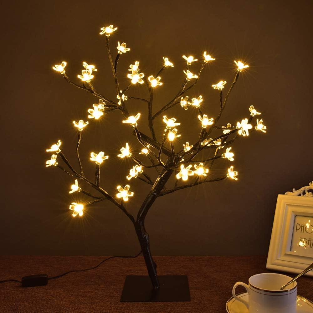 Árbol Bonsai Flor de Cerezo Lightshare 45.72 cm 48 LED
