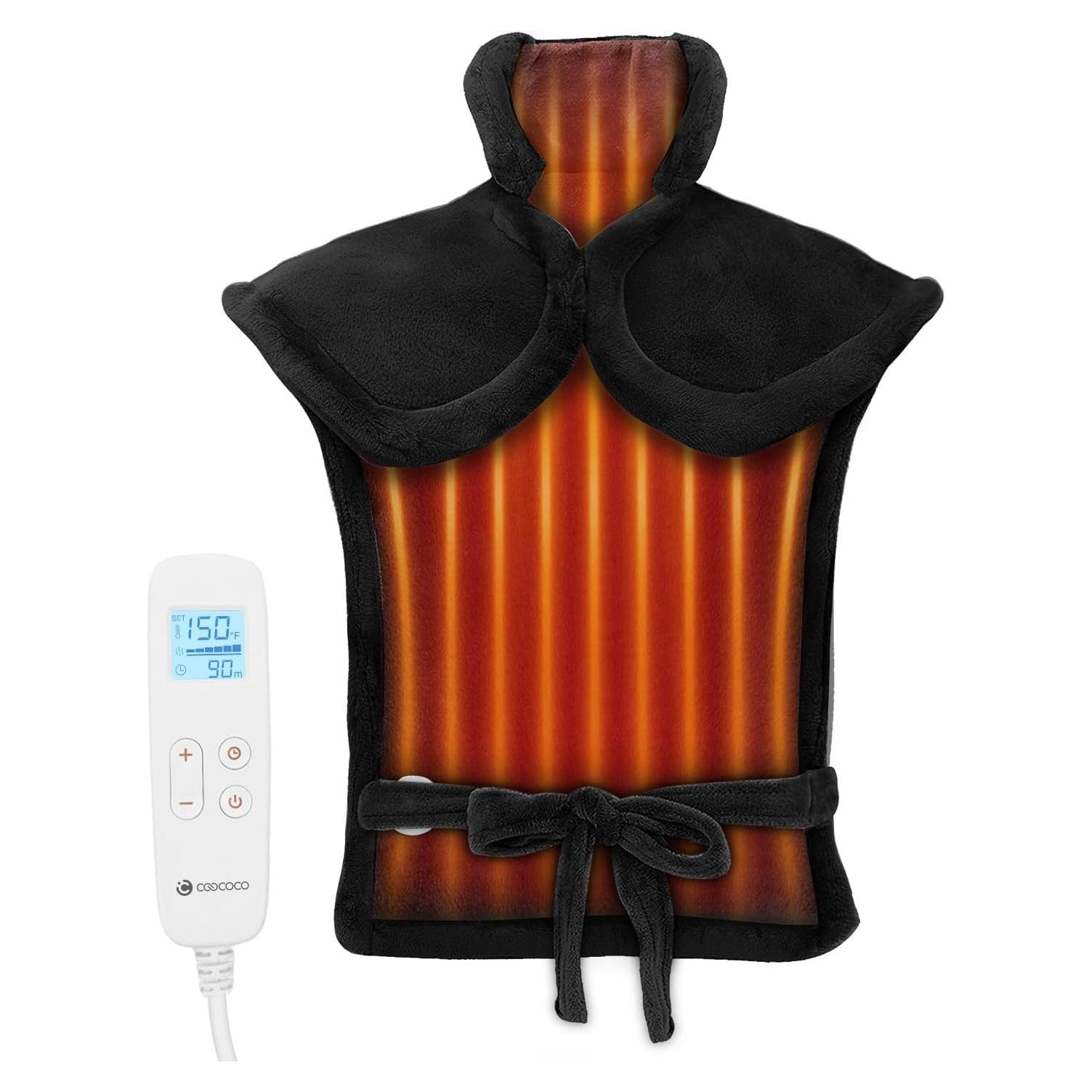 Almohadilla Térmica XL CooCoCo para Cuello y Espalda 6 Niveles