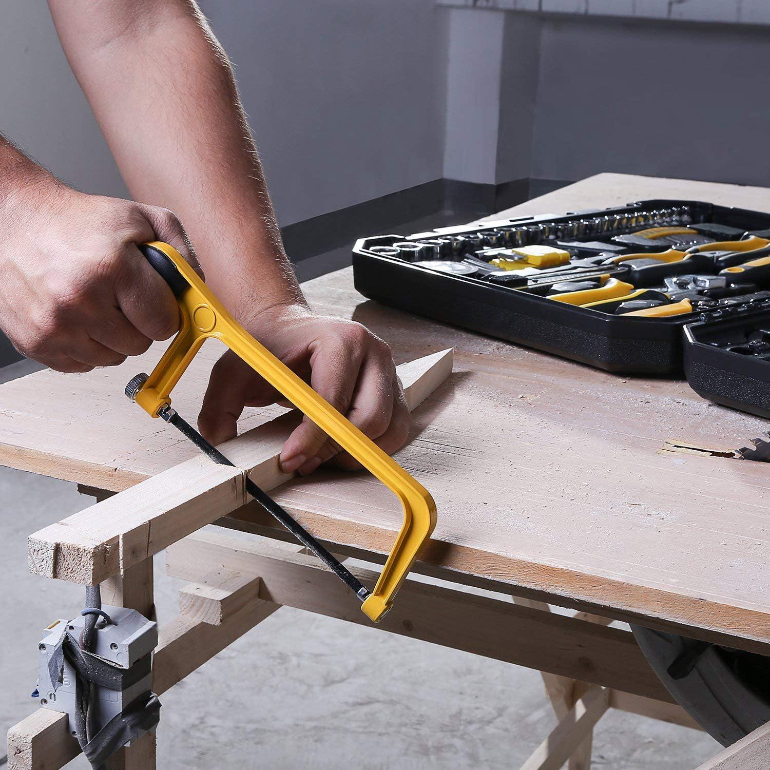 Juego de Herramientas DEKOPRO 228 Piezas con Caja Amarilla