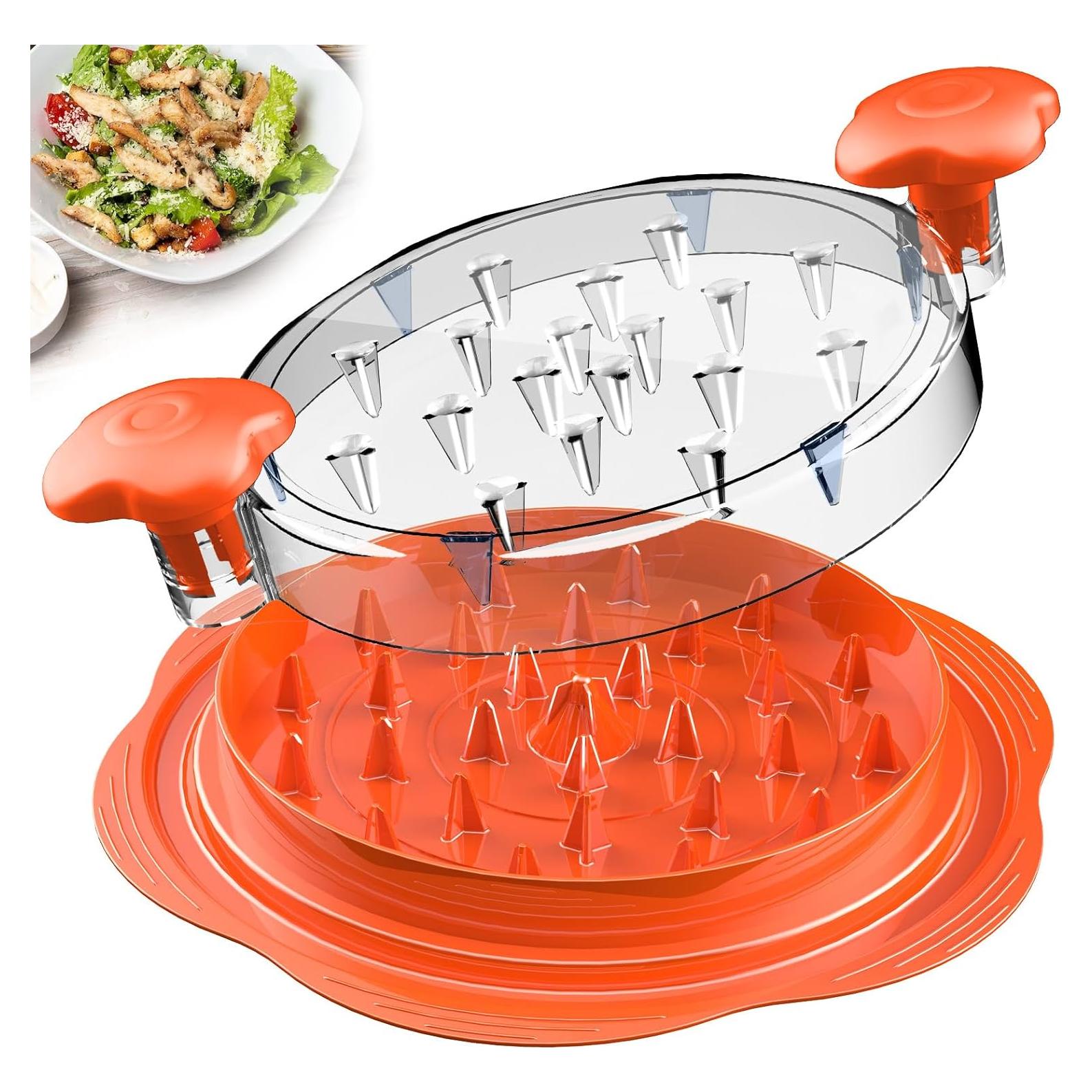 Desmenuzador de Pollo SURETIVIAN Naranja Antideslizante 0.48 kg