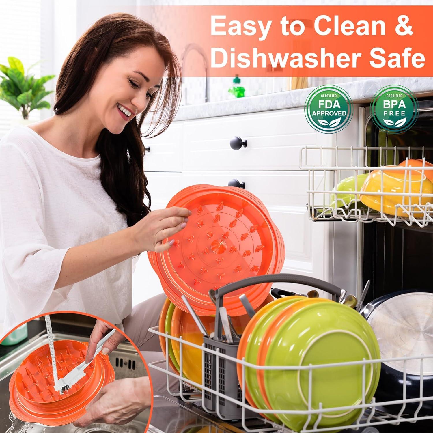 Desmenuzador de Pollo SURETIVIAN Naranja Antideslizante 0.48 kg