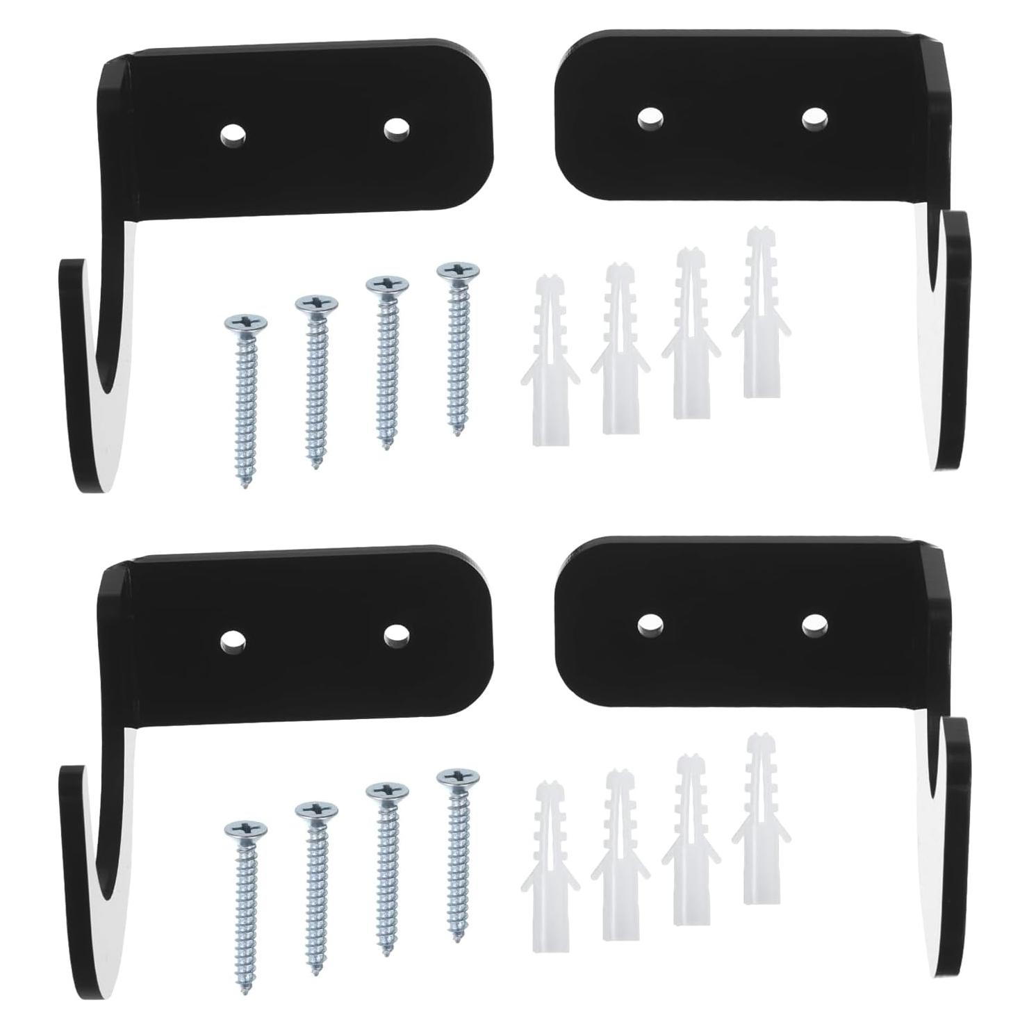 Soporte de Pared para Sable de Luz PATIKIL Negro - 2 Pares