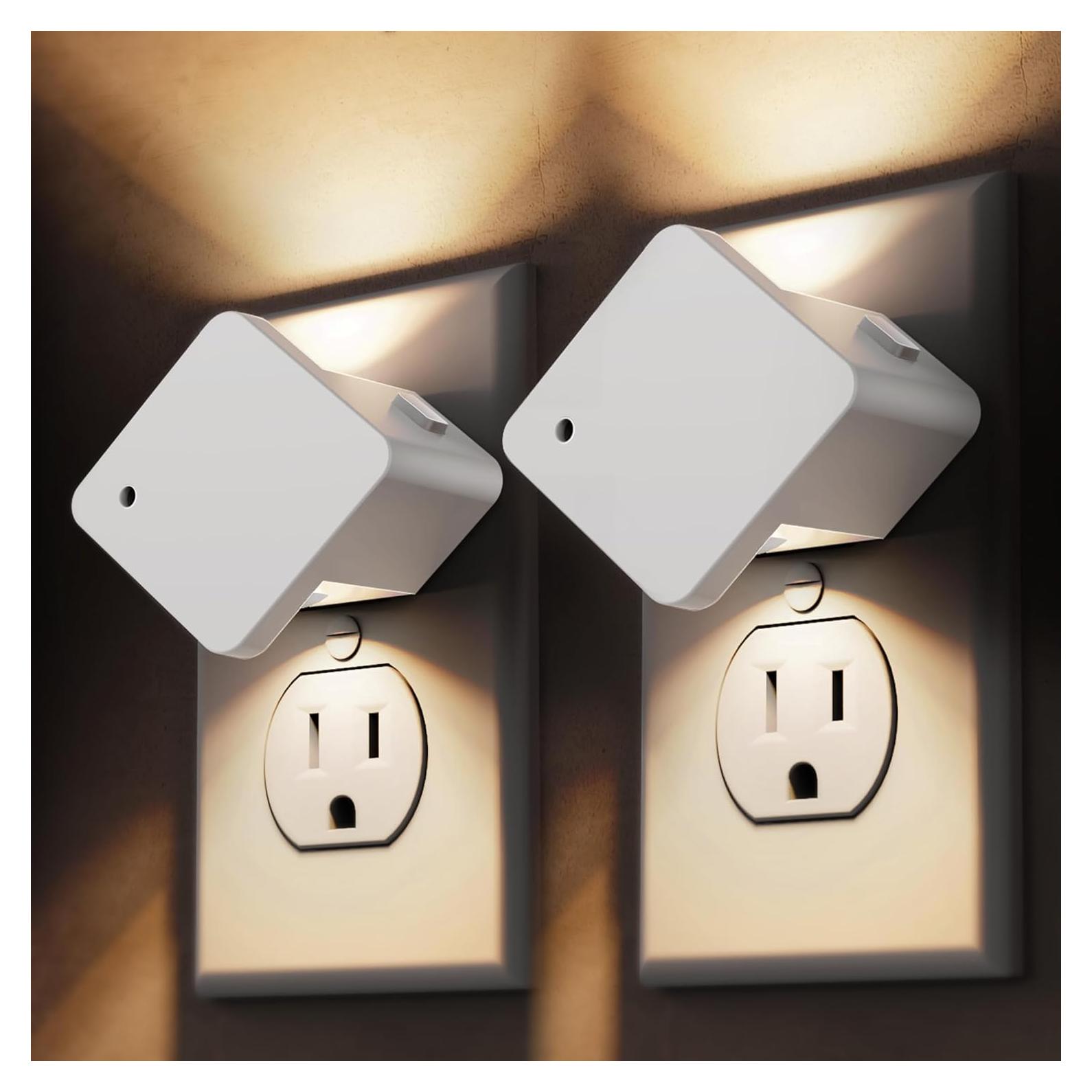 Luz Nocturna LED Regulable LOHAS 2 Paquete 3000K Sensor