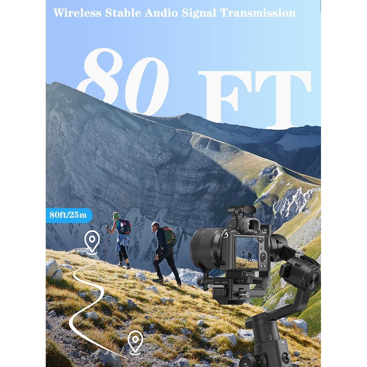 Micrófono Lavalier Inalámbrico JICIFU 3 en 1 para iPhone/Android