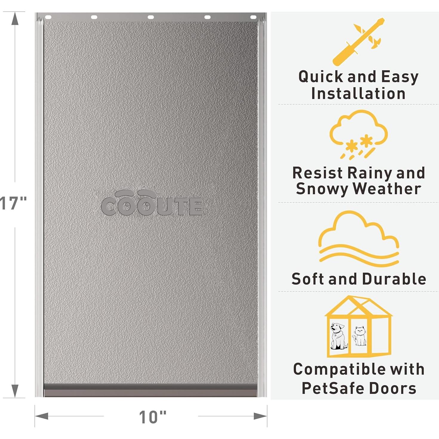 Aletas de Puerta para Mascotas PetSafe Grande 40,6 x 22,9 cm