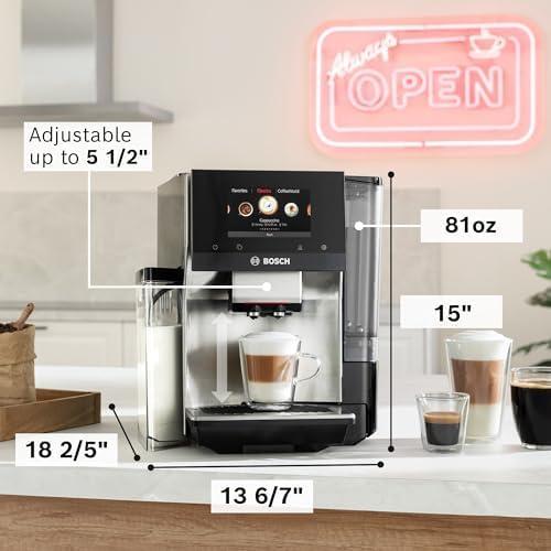 Máquina de Espresso Automática Bosch VeroCafe 800 Series - 36 Bebidas
