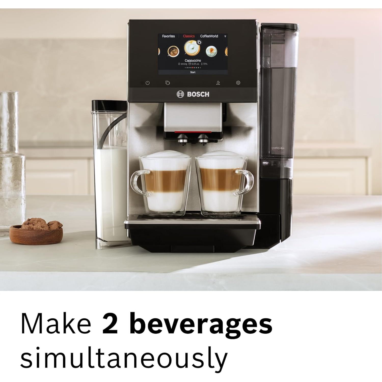 Máquina de Espresso Automática Bosch VeroCafe 800 Series - 36 Bebidas