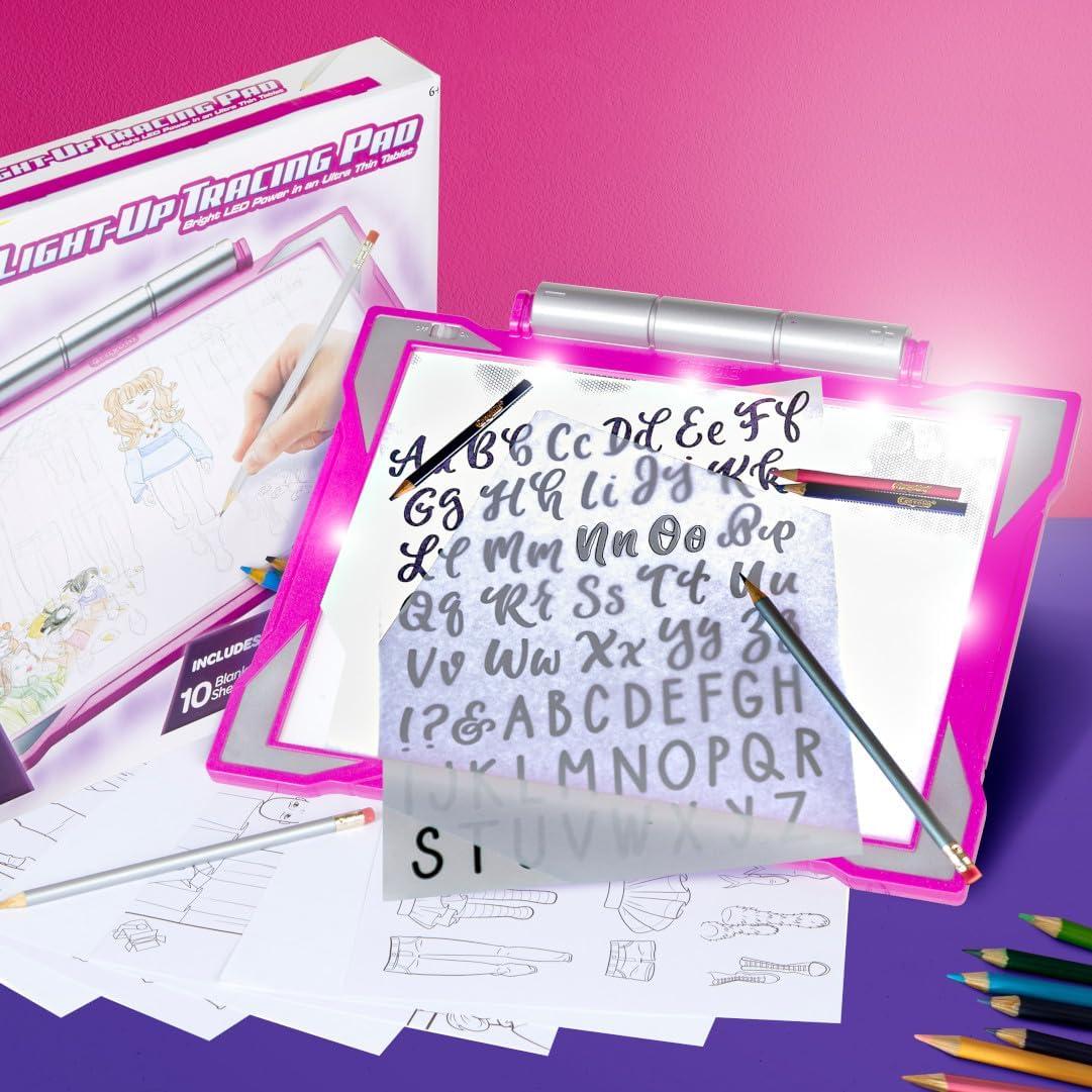 Crayola Luz Tracing Pad Rosa - Kit de Arte para Niños