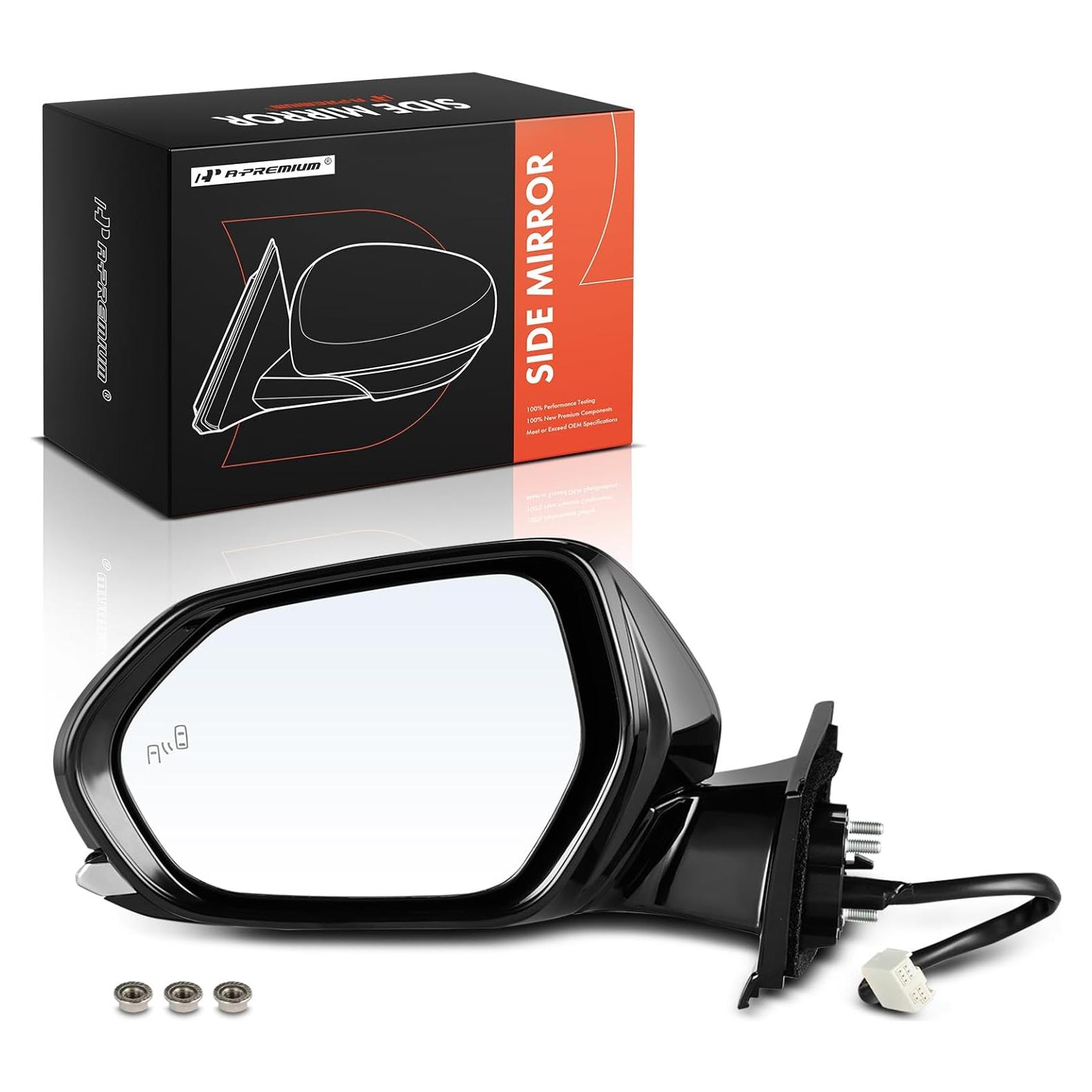 Espejo Retrovisor Manual Plegable A-Premium Toyota Prius 2016-2022